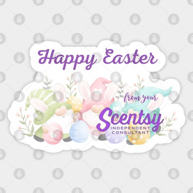 happy easter scentsy greetings Sticker by scentsySMELL